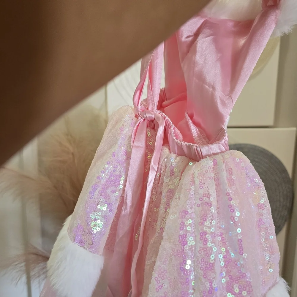 Amazon Kids Pink Sequin Costume Dress